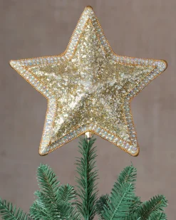 Best All Over Beaded Star Christmas Tree Toppers Toppers