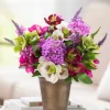 Clearance Amethyst Garden Foliage Wreaths|Flower Arrangements