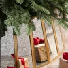 Online Antiqued Mirror Christmas Tree Collars Skirts & Collars