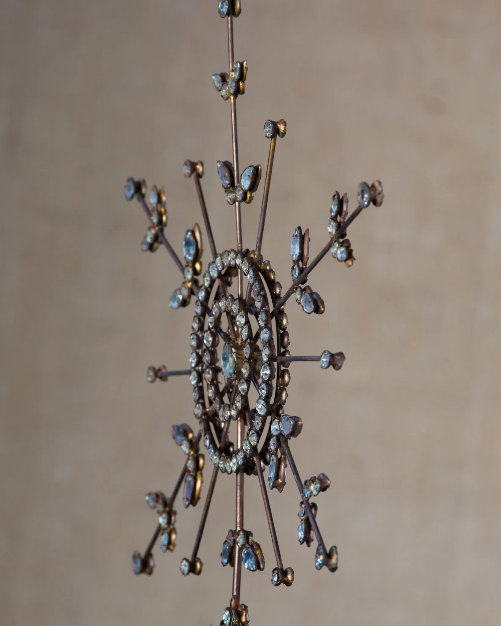 Sale Antiqued Snowflake Christmas Tree Topper Toppers