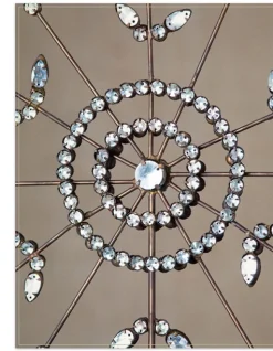 Sale Antiqued Snowflake Christmas Tree Topper Toppers