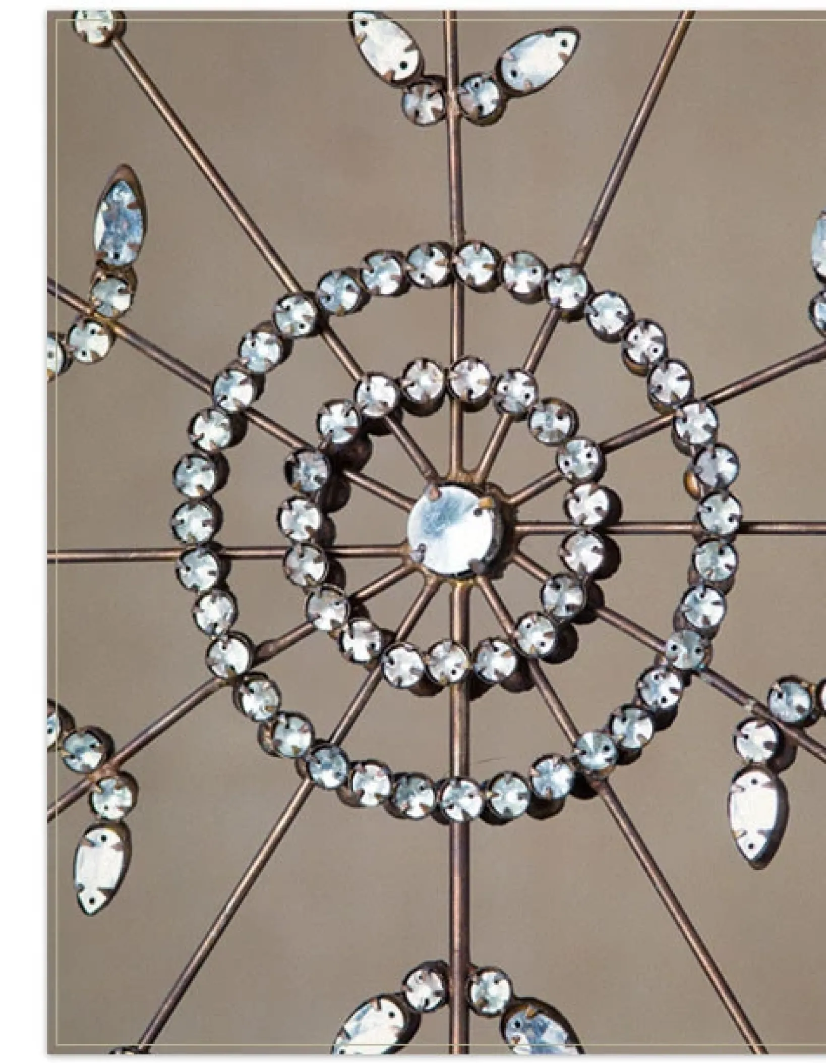 Sale Antiqued Snowflake Christmas Tree Topper Toppers