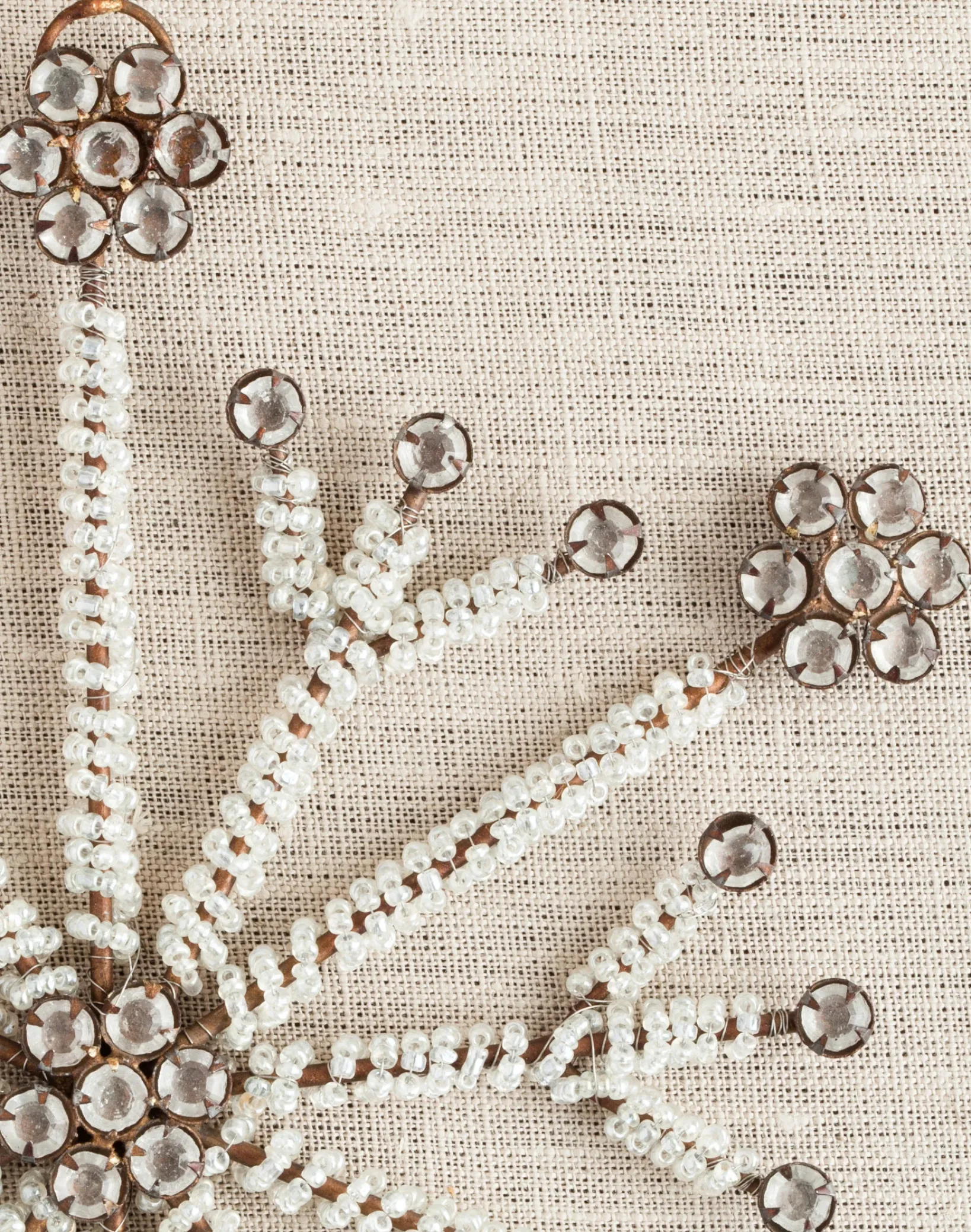 Online Antiqued Snowflake Christmas Ornament Collection Ornaments