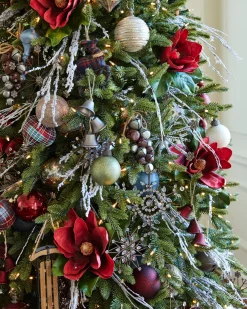 Online Antiqued Snowflake Christmas Ornament Collection Ornaments