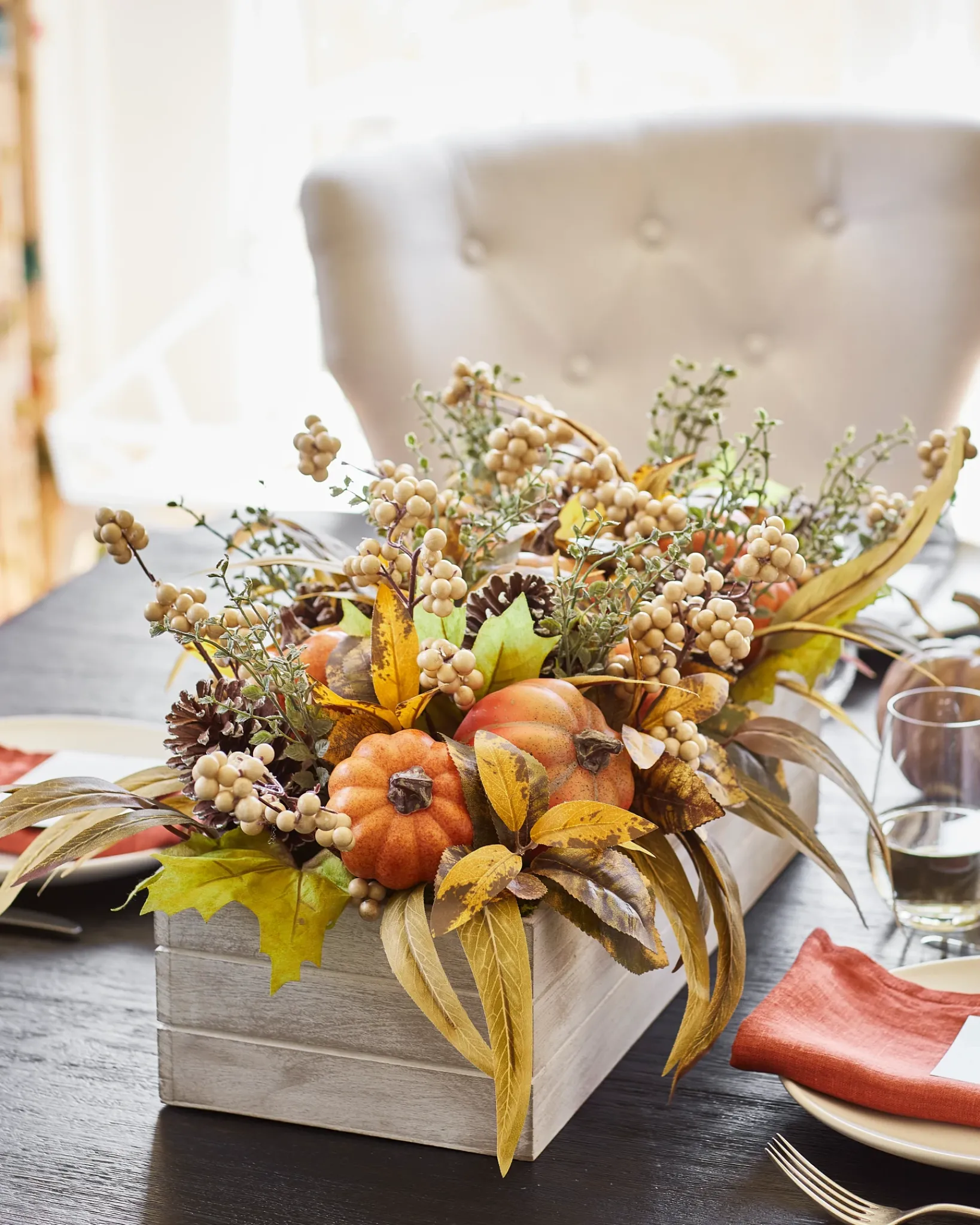 Online Autumn Abundance Foliage Wreaths|Garlands