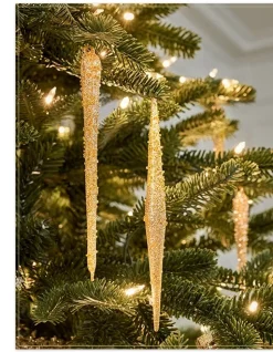 Beaded Icicle Ornament Collection Ornaments