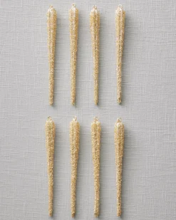 Beaded Icicle Ornament Collection Ornaments