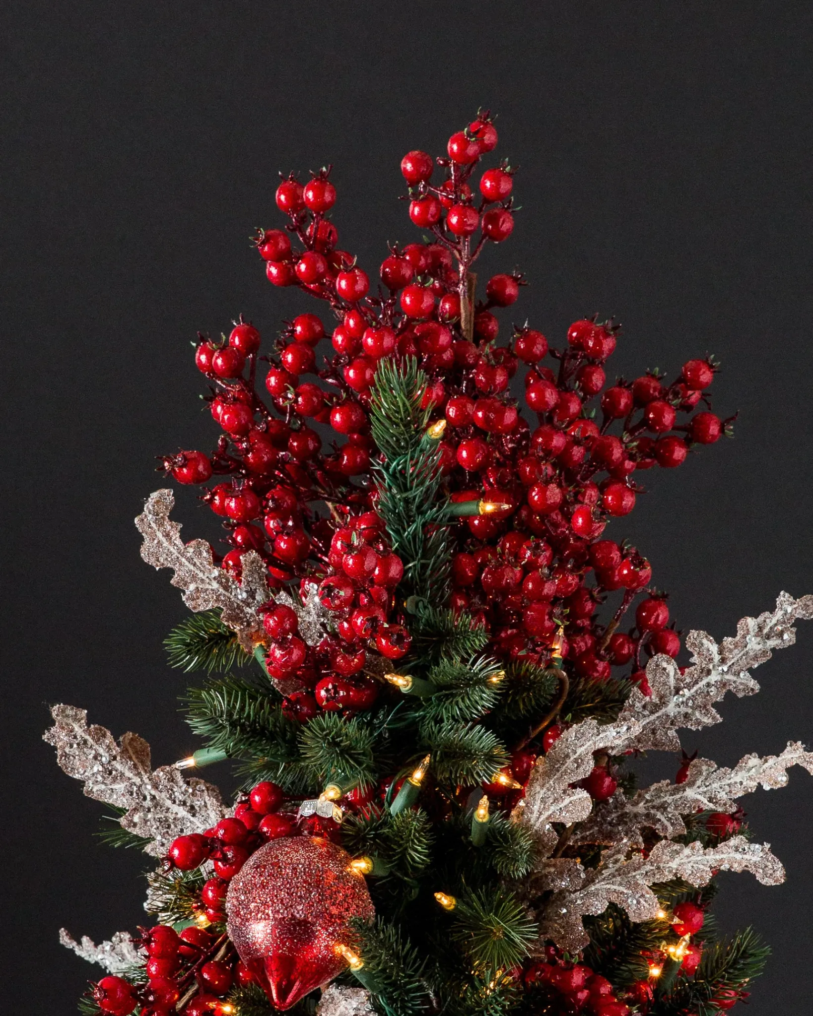 New Berry Bouquet Christmas Tree Topper Toppers