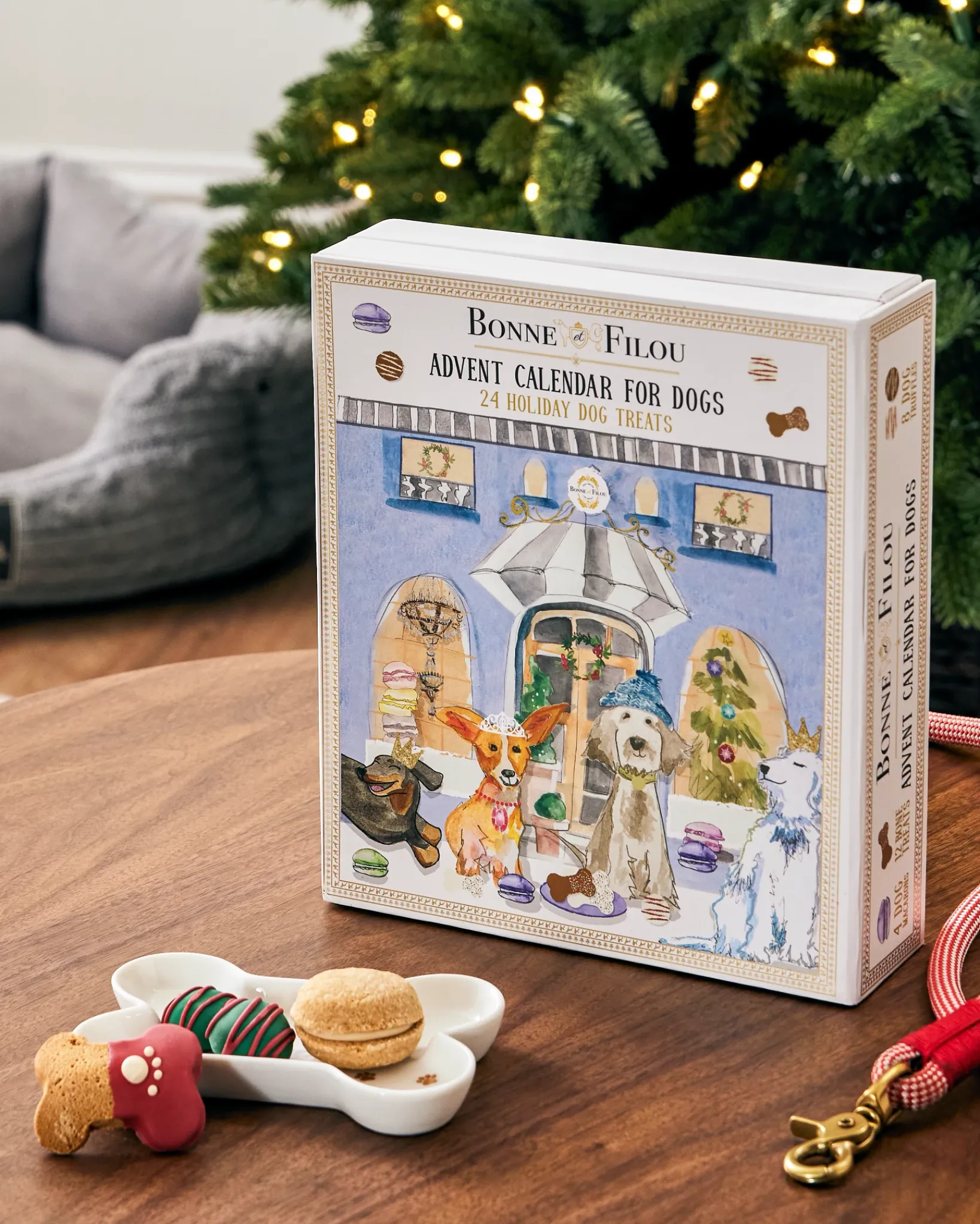 Best Bonne Et Filou 24-Day Dog Treat Advent Calendar Holiday Gourmet Gifts|Advent Calendars