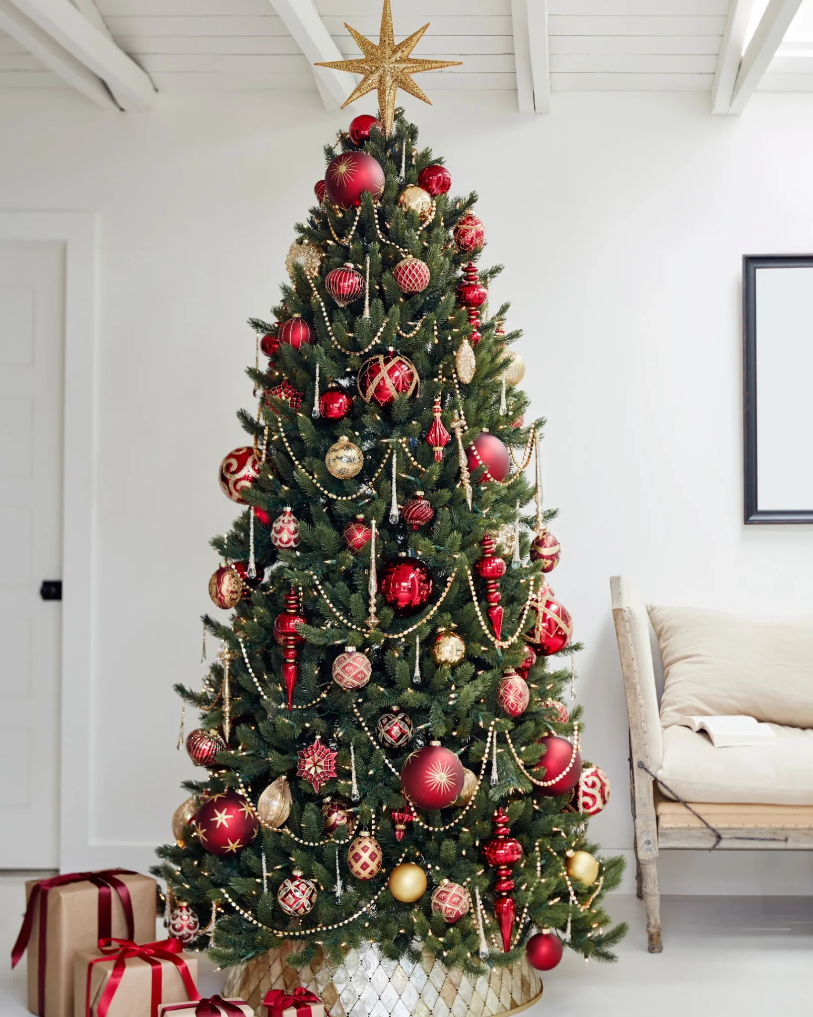 Clearance Brilliant Bordeaux Ornament Collection Ornaments
