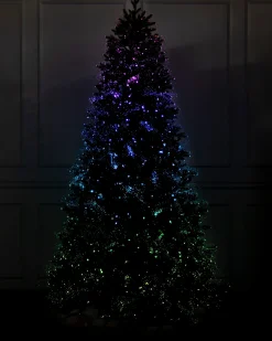 Outlet Broadway Fiber Optics Trees 7 - 7.5 Feet|6 - 6.5 Feet