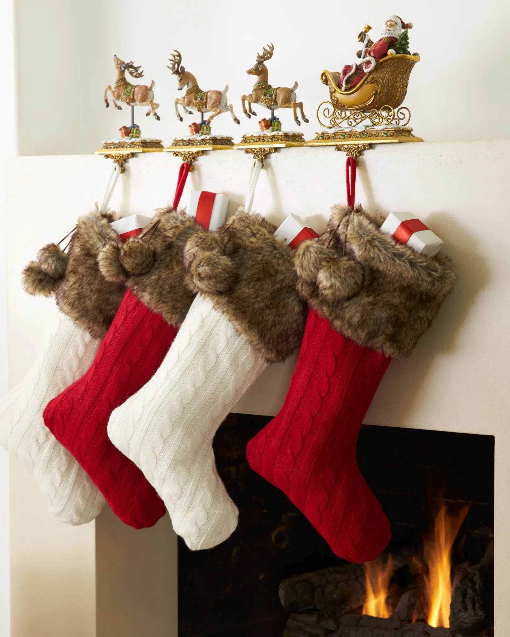 Sale Cableknit Stockings Stockings & Holders