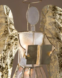 Outlet Capiz Angel Lighted Tree Toppers Toppers