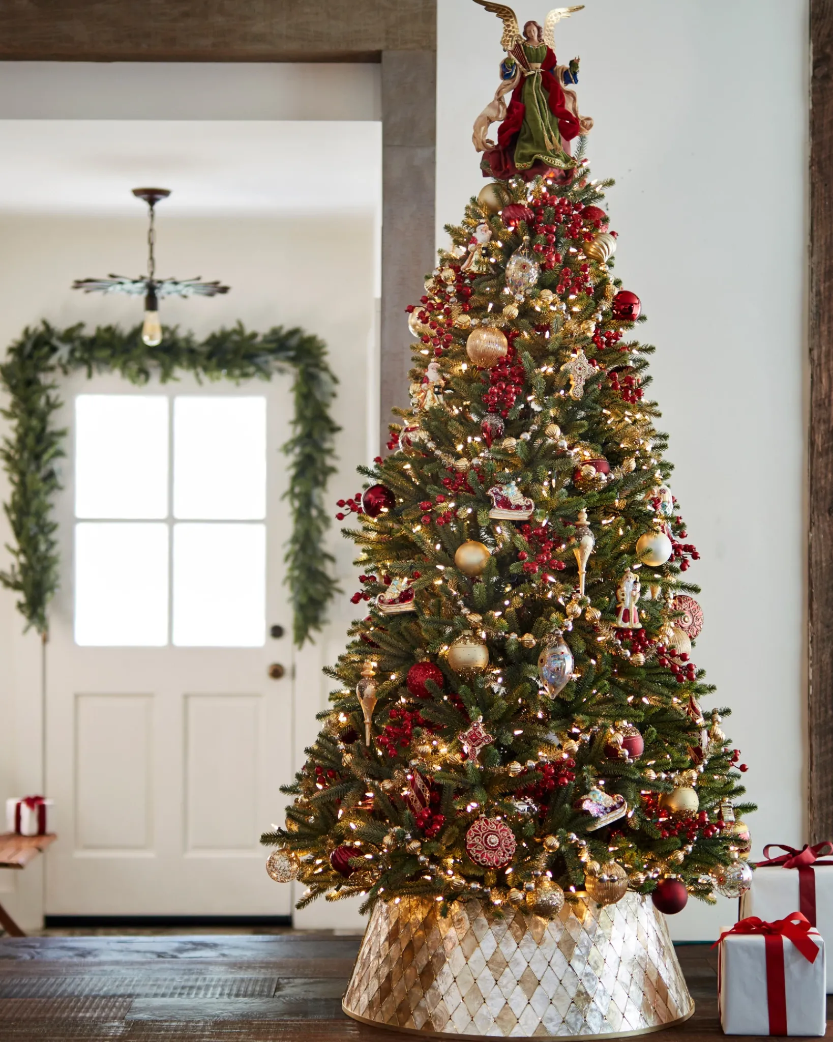 Best Capiz Christmas Tree Collar Skirts & Collars