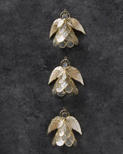 Clearance Capiz Ornament Collection Ornaments
