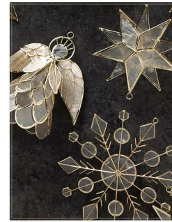 Clearance Capiz Ornament Collection Ornaments
