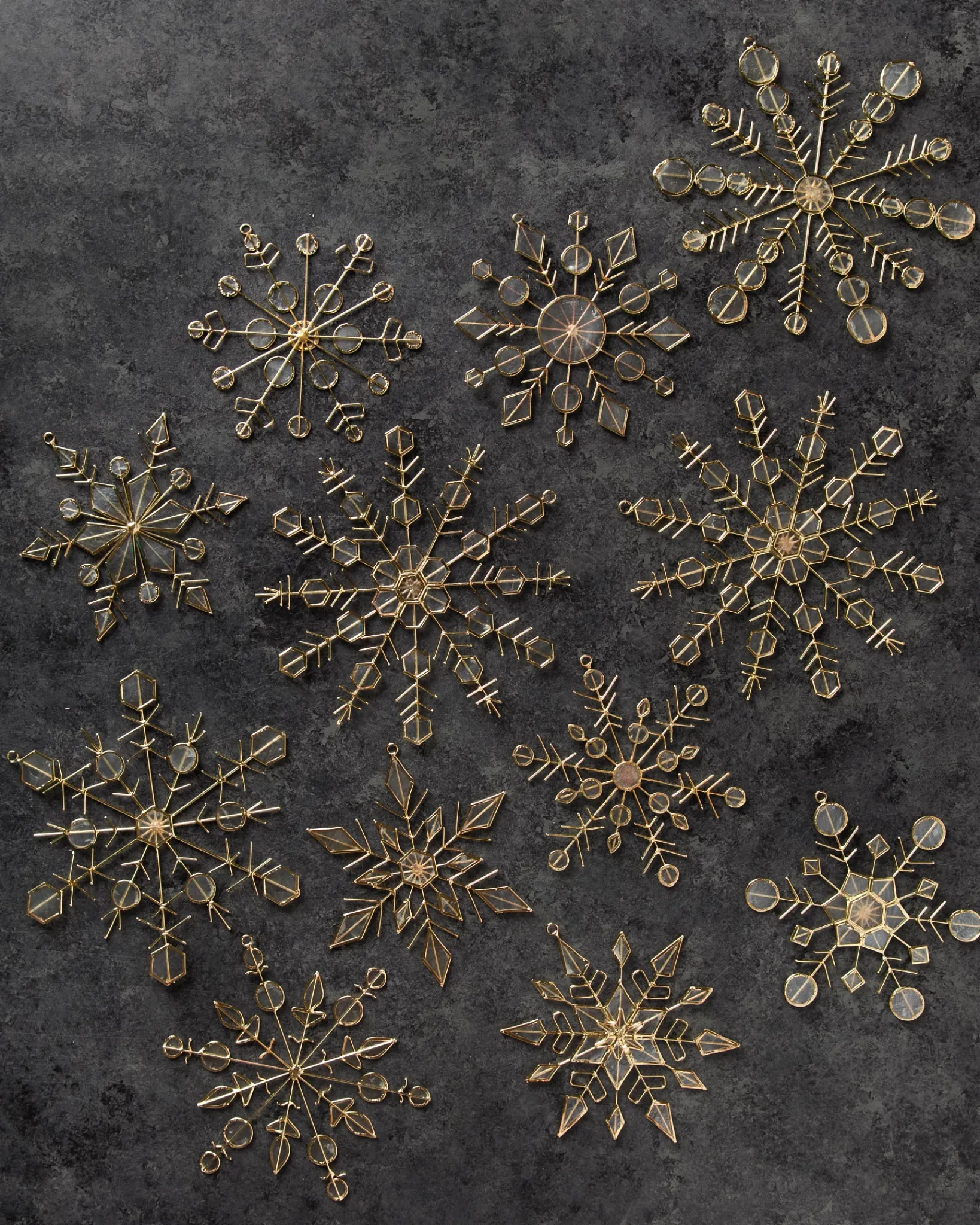 Clearance Capiz Ornament Collection Ornaments