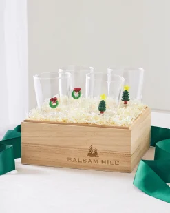 Sale Christmas Cheer Tumbler Gift Box Platters & Drinkware|Holiday Gourmet Gifts