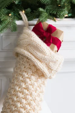 New Chunky Knit Stocking Stockings & Holders