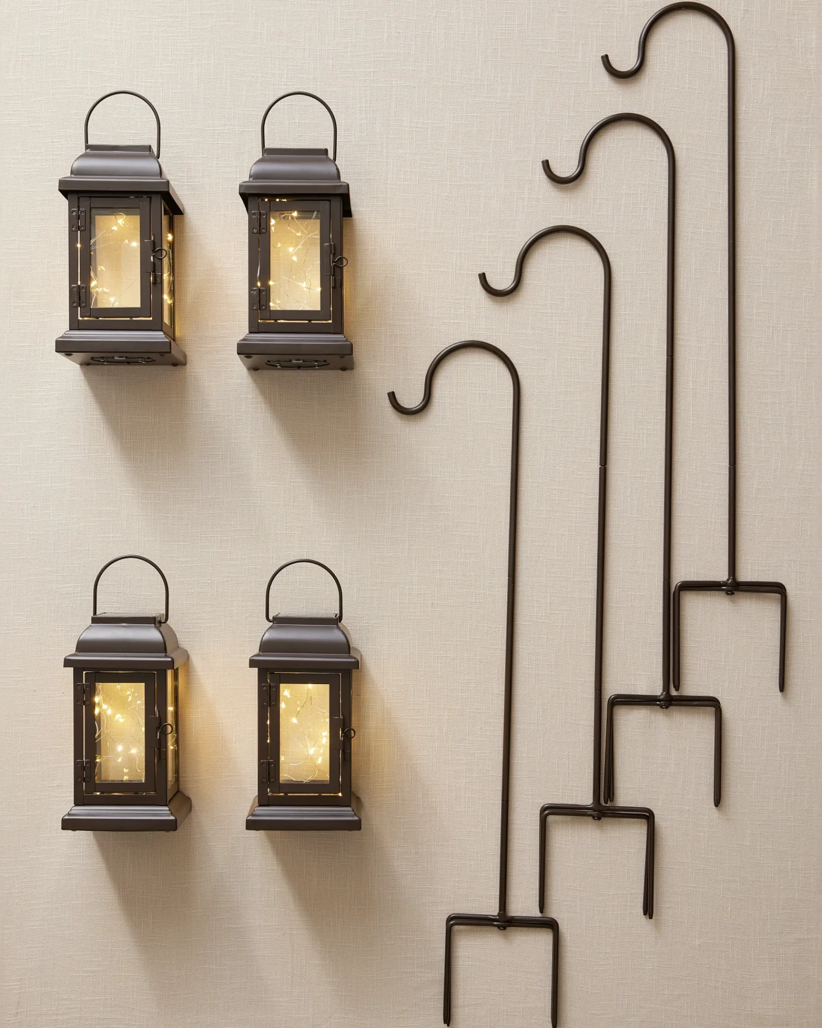 New Classic Lantern Solar Pathway Fairy Light Set Yard Decorations|Outdoor Lights