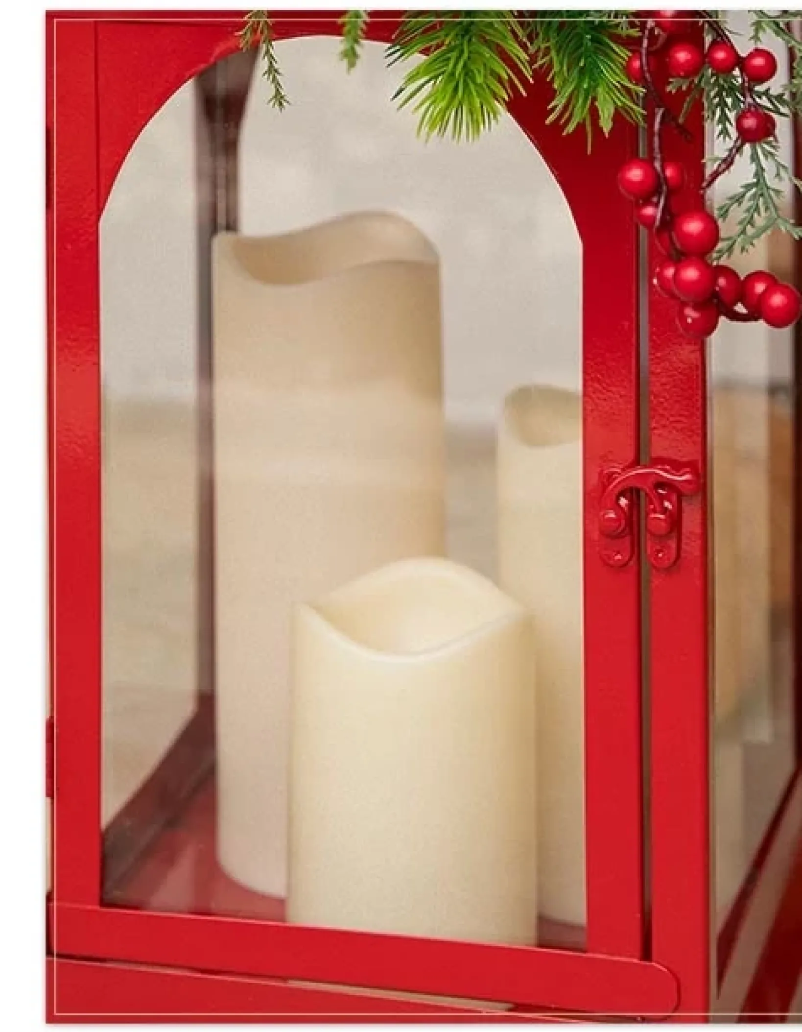 Online Classic Lantern With Candle String Lighting & Lanterns