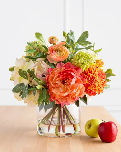 Sale Coral Garden Floral Foliage Flower Arrangements