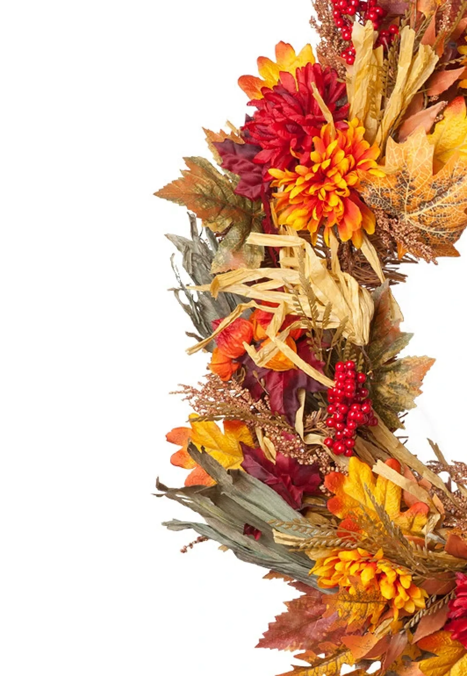 Hot Country Fields Foliage Wreaths|Garlands