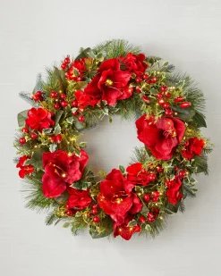 Online Crimson Blooms & Berries Foliage Indoor
