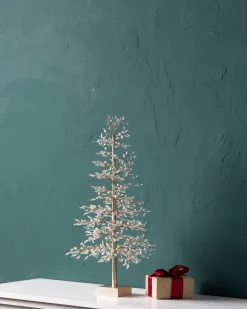 Sale Crystal & Pearl Champagne Trees Tabletop & Accent Trees