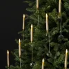 Outlet Crystal Drop LED Christmas Tree Candles Candles & Scents