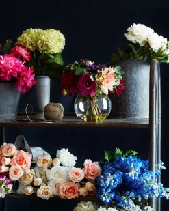 New Dahlia Artificial Flower Arrangements Flower Arrangements