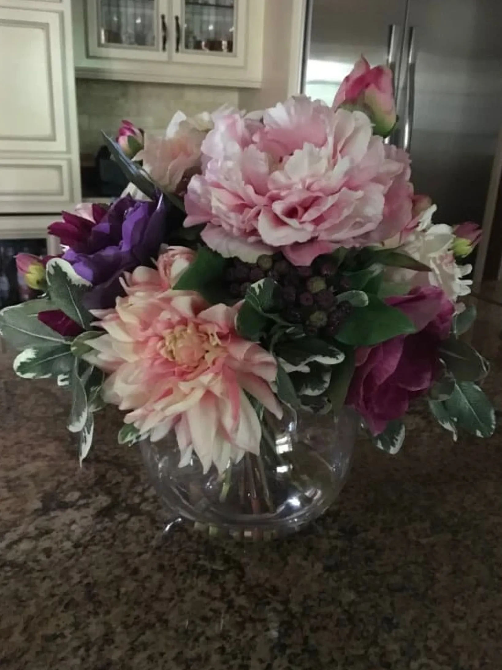 New Dahlia Artificial Flower Arrangements Flower Arrangements