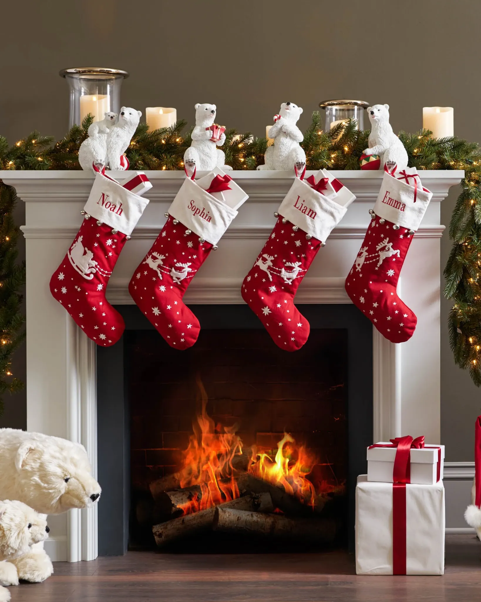 Online Dashing Through The Snow Stockings Stockings & Holders|Personalized Christmas Décor