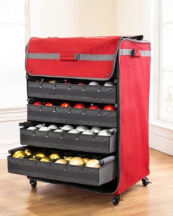 Outlet Deluxe Rolling Ornament Chests Ornaments