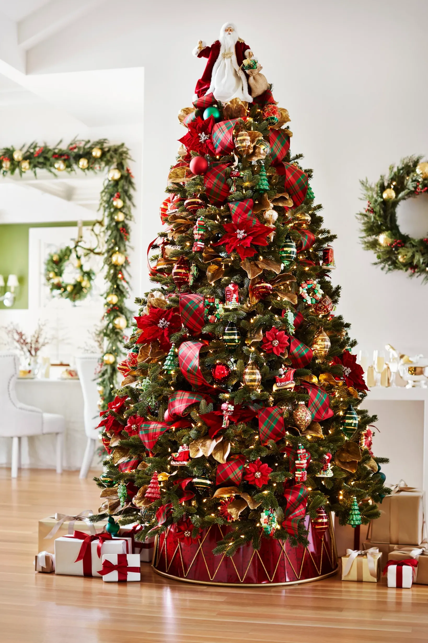 Best Drum Christmas Tree Collars Skirts & Collars