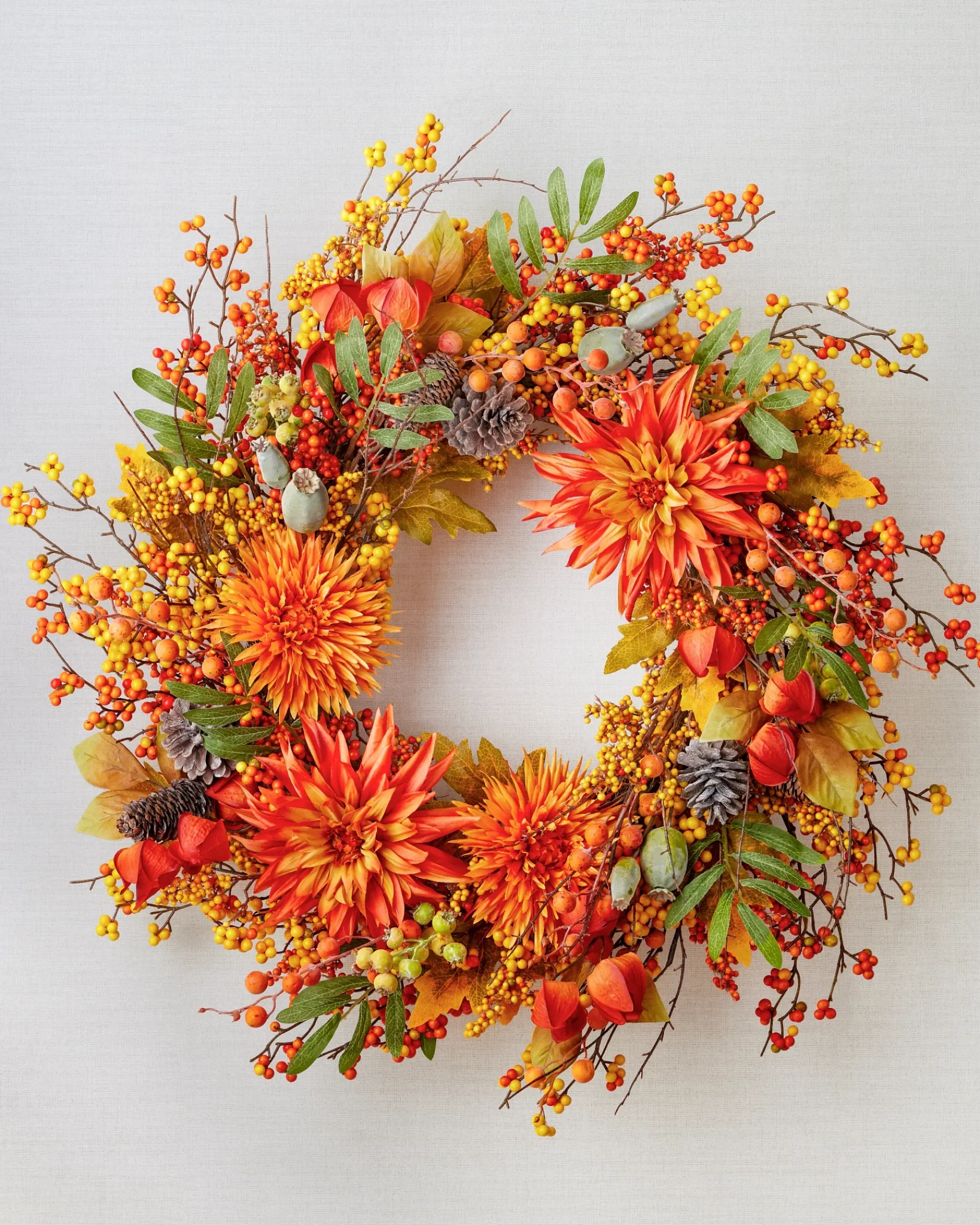 Fall Berries & Blossoms Foliage Garlands