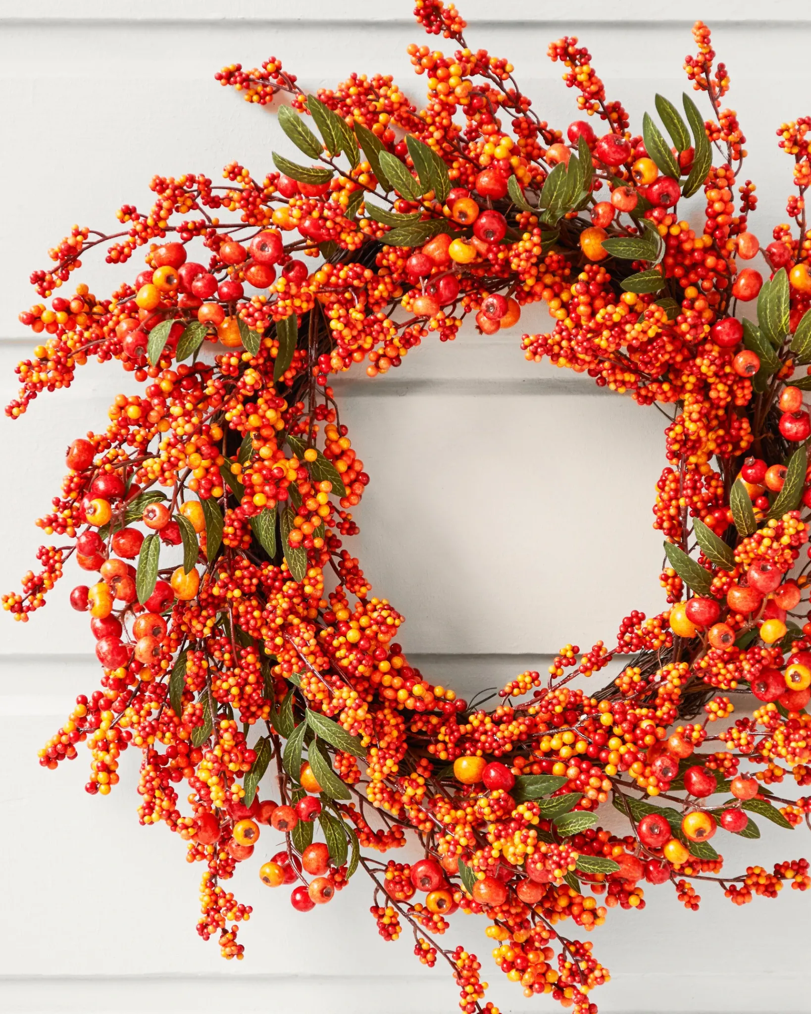 Discount Fall Berry Foliage Wreaths
