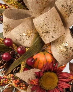 Clearance Fall Harvest Foliage Wreaths|Garlands