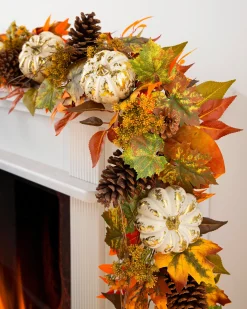 Hot Fall Medley Foliage Wreaths|Garlands