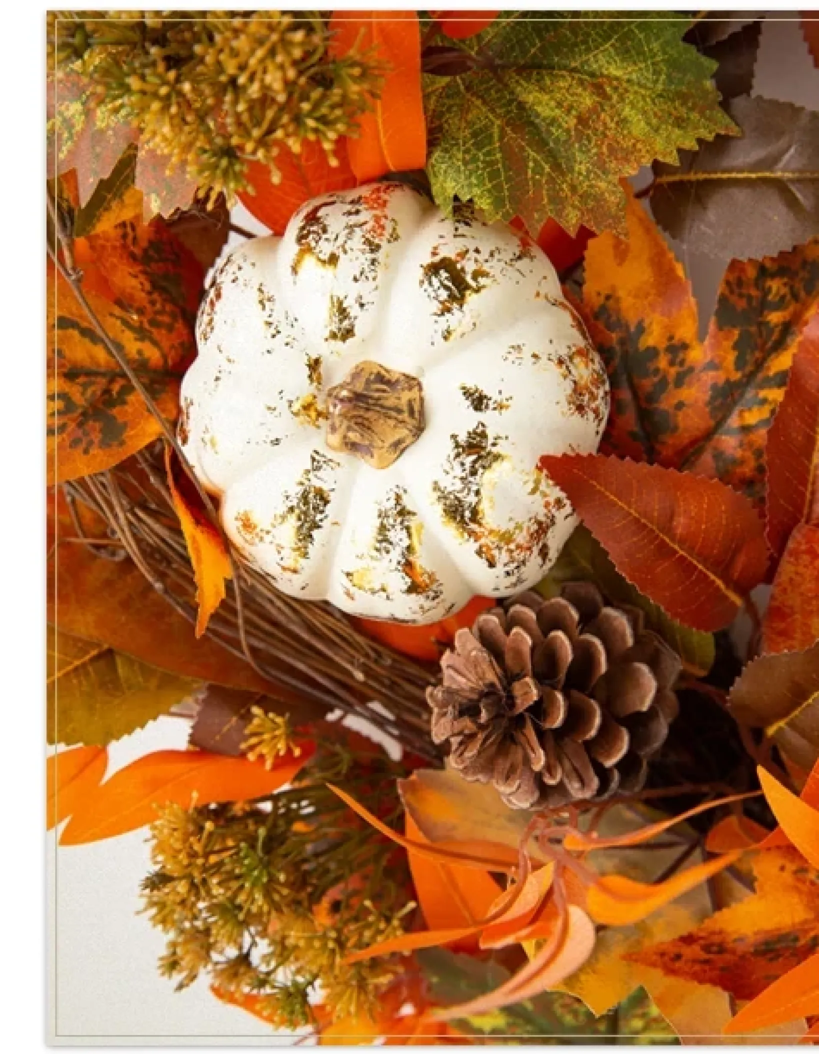 Hot Fall Medley Foliage Wreaths|Garlands
