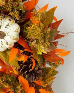 Hot Fall Medley Foliage Wreaths|Garlands