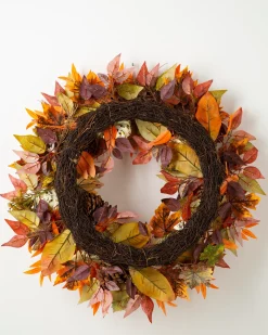 Hot Fall Medley Foliage Wreaths|Garlands