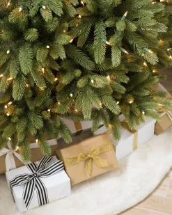 Outlet Fifth Avenue Flatback Trees 7 - 7.5 Feet|Pre-Lit