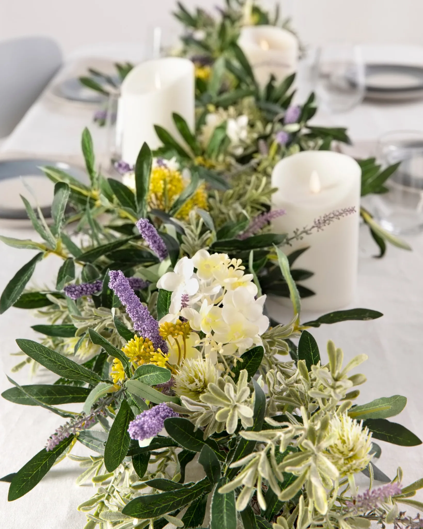 Sale French Market Floral Foliage Wreaths|Garlands