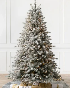 Best Frosted Sugar Pine Trees 7 - 7.5 Feet|Unlit