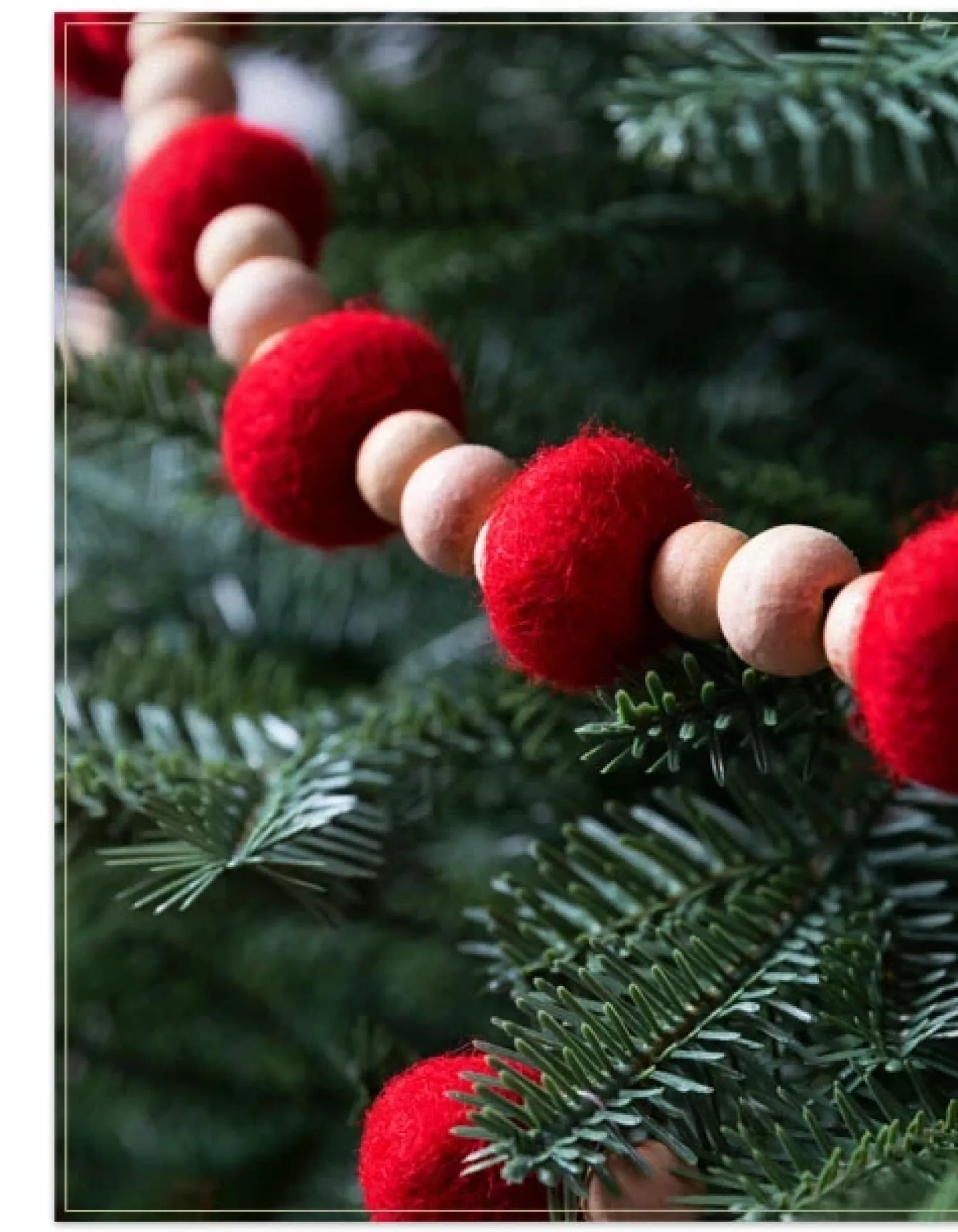 Discount Glass Bead Christmas Tree Garlands Garlands
