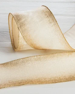 New Glitter Ombre Christmas Tree Ribbon Ribbons