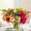 Sale Hydrangea & Ranunculus Flower Foliage Flower Arrangements