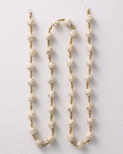 Ice Crystal Beaded Christmas Tree Garlands Garlands