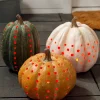 New Lit Cut-Out Pumpkins Decorative Accents